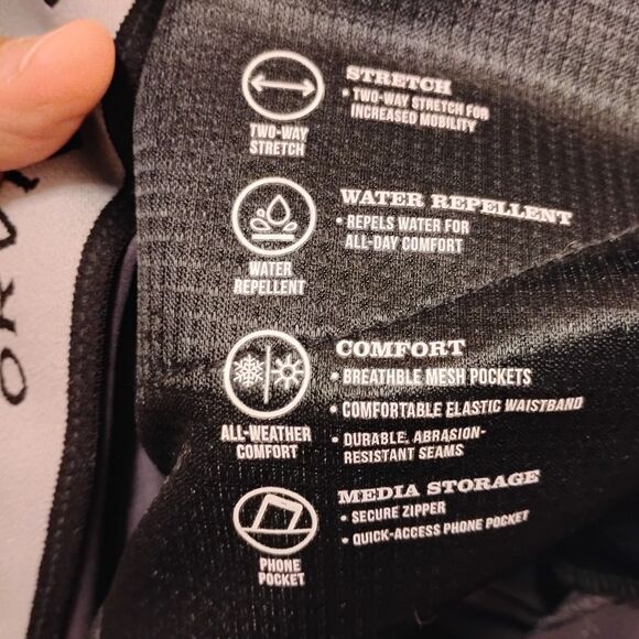 Orvis pants mens 40x32 navy blue nylon stretch performance water repellent media - Picture 8 of 10